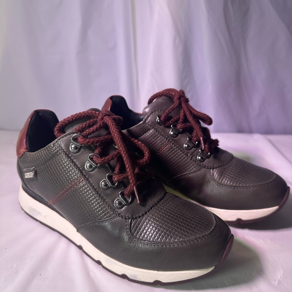 PIKOLINOS women Brown and Burgundy Sneakers - Picture 5 of 14